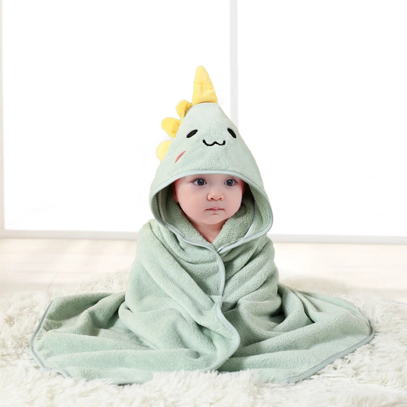 Quick-Dry Baby Hooded Towel