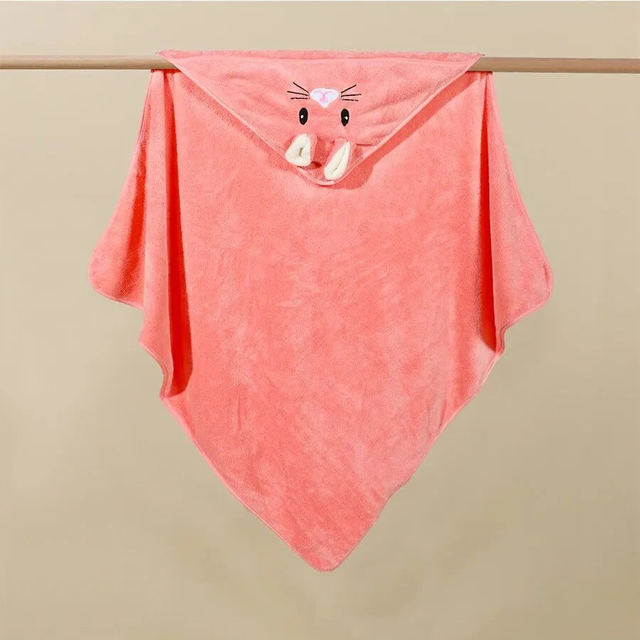 Quick-Dry Baby Hooded Towel